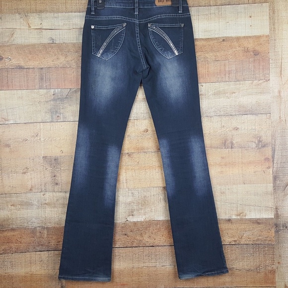 Rosa & Rose Jeans Women's Size 1 Dark Blue Denim D - Picture 4 of 8